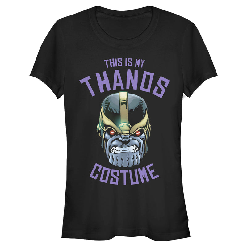 Junior's Marvel Halloween Thanos Costume T-Shirt