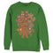 Men's Marvel Christmas Gingerbread Cookie Heroes Sweatshirt