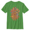 Boy's Marvel Christmas Gingerbread Cookie Heroes T-Shirt