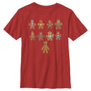 Boy's Marvel Christmas Gingerbread Cookie Avengers T-Shirt