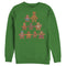 Men's Marvel Christmas Gingerbread Cookie Tree Sweatshirt