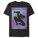 Men's Marvel Black Panther Dot Print T-Shirt