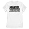 Women's Marvel Zombies Gray Grayscale Logo T-Shirt