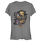 Junior's Marvel Zombies Ripped Window T-Shirt