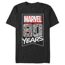 Men's Marvel 80 Years Logo T-Shirt