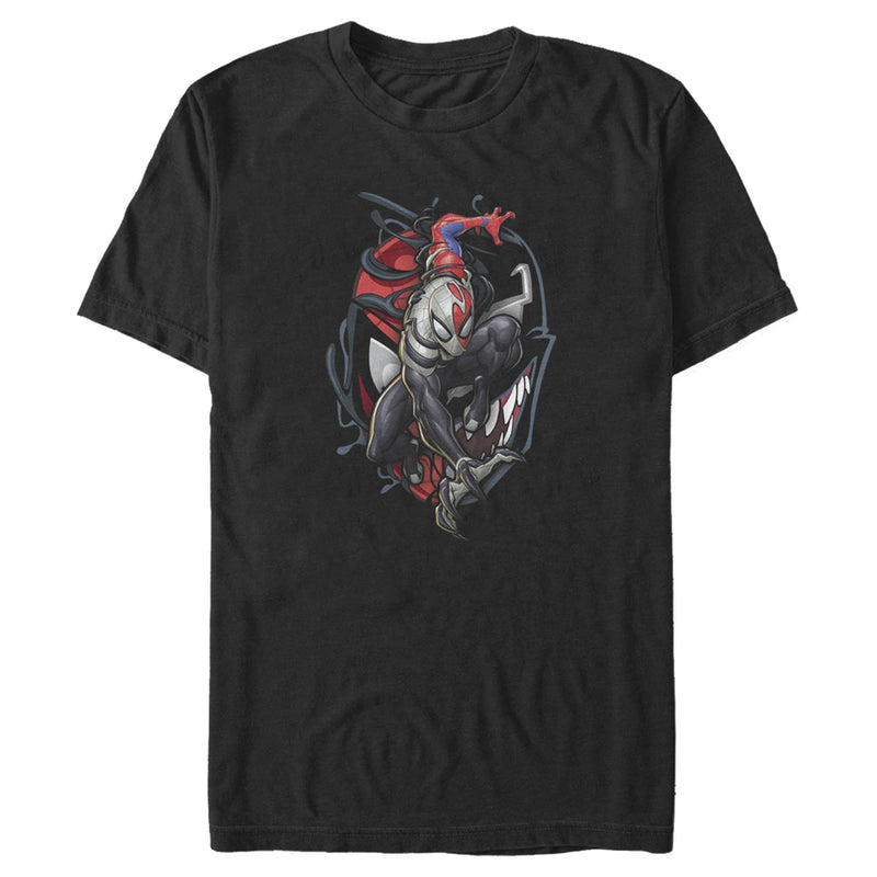 Men's Marvel Spider-Man Venom Mask Symbol T-Shirt