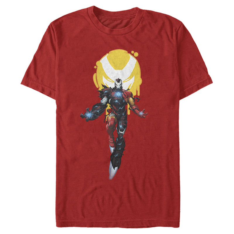 Men's Marvel Iron Man Venom Symbol T-Shirt