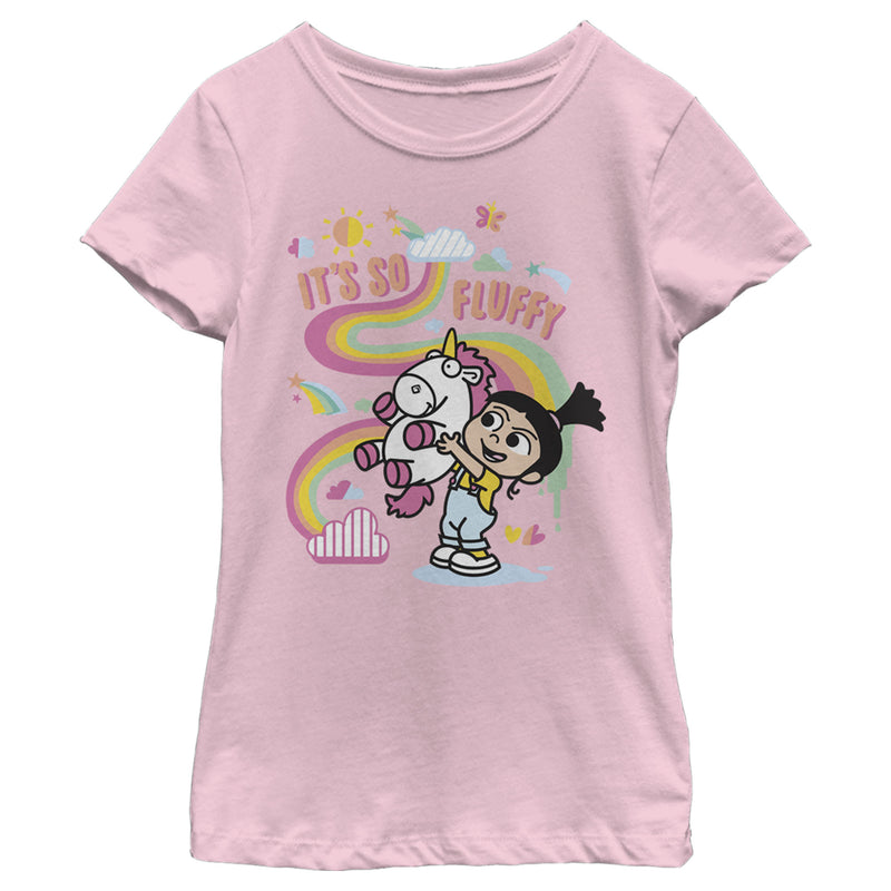 Girl's Despicable Me Minions Its So Fluffy Unicorn T-Shirt