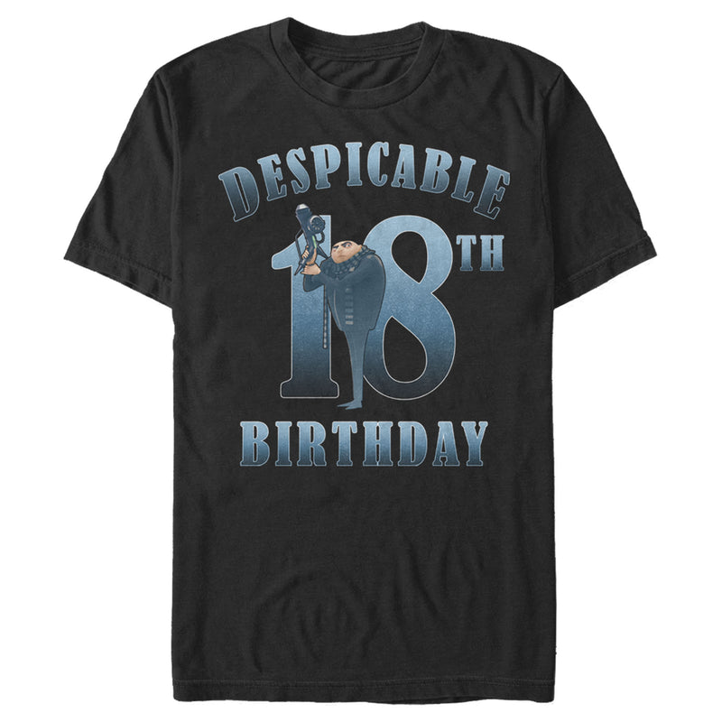 Men's Despicable Me Minions Despicable 18th Birthday T-Shirt