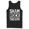 Men's Lost Gods St. Patrick's Day Sham Rock this Gym Tank Top