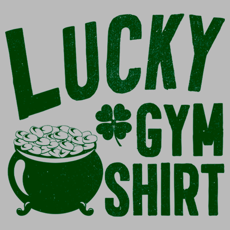 Men's Lost Gods St. Patrick's Day Lucky Gym Shirt Distressed Tank Top