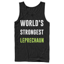 Men's Lost Gods St. Patrick's Day World's Strongest Leprechaun Tank Top