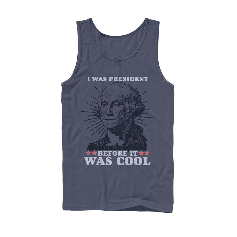 Men's Lost Gods Fourth of July  President Before Cool Tank Top