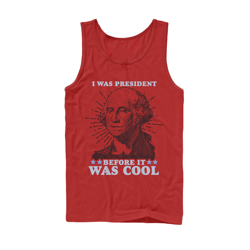 Men's Lost Gods Fourth of July  Washington Before Cool Tank Top