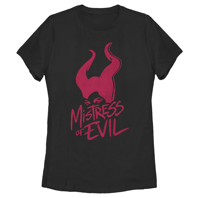 Women's Maleficent: Mistress of All Evil Marker Eyes T-Shirt