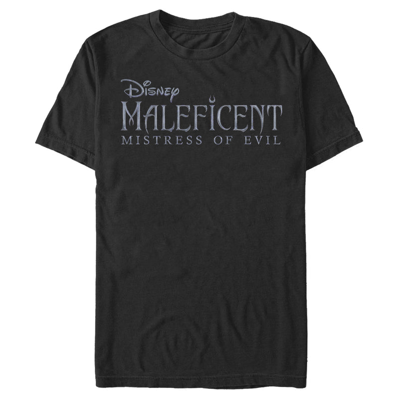 Men's Maleficent: Mistress of All Evil Basic Movie Logo T-Shirt