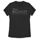 Women's Maleficent: Mistress of All Evil Basic Movie Logo T-Shirt
