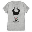 Women's Maleficent: Mistress of All Evil Lips No Eyes T-Shirt