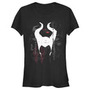 Junior's Maleficent: Mistress of All Evil Wild Collage T-Shirt