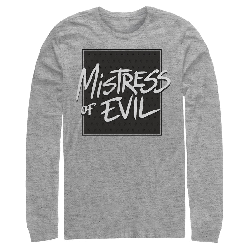 Men's Maleficent: Mistress of All Evil Painted Sign Long Sleeve Shirt