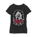 Girl's Addams Family Morticia Love Declaration T-Shirt