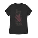 Women's Addams Family Severed Heart At Home T-Shirt