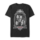Men's Addams Family Wednesday Octopus Portrait T-Shirt