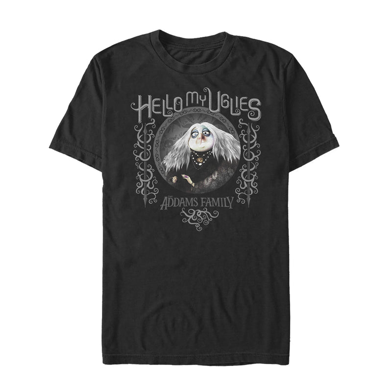 Men's Addams Family Grandmama Hello My Uglies T-Shirt