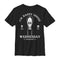Boy's Addams Family Wednesday Happy Ouija Board T-Shirt