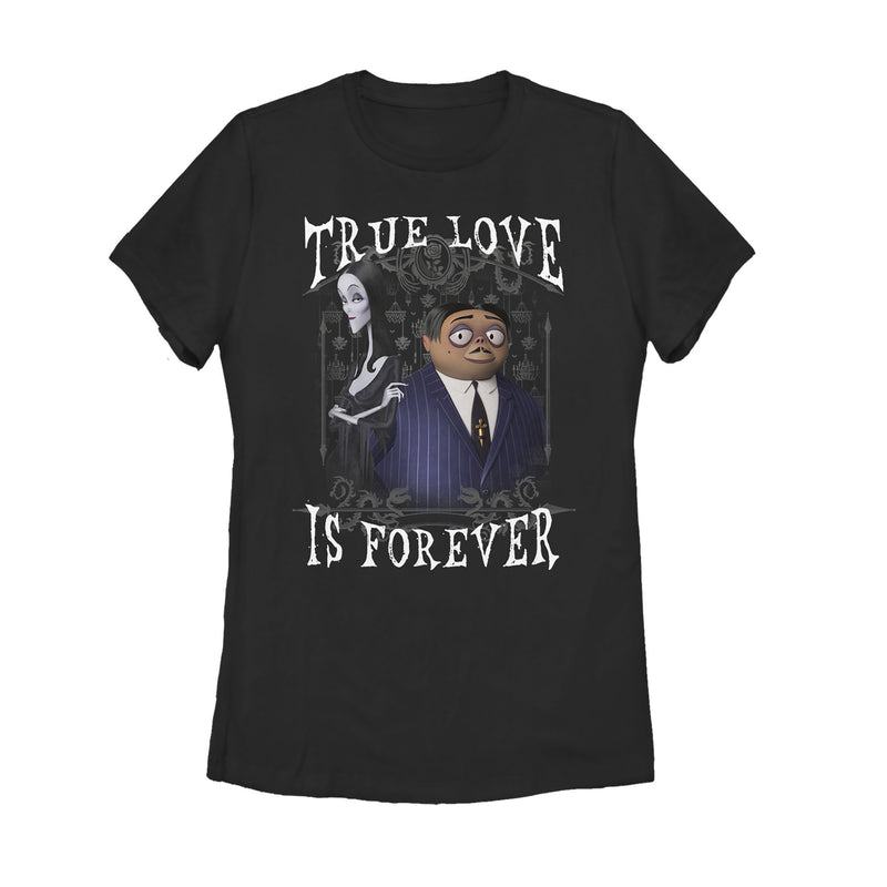 Women's Addams Family True Love is Forever T-Shirt