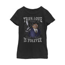 Girl's Addams Family True Love is Forever T-Shirt