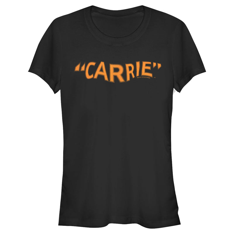 Junior's Carrie Classic Logo T-Shirt