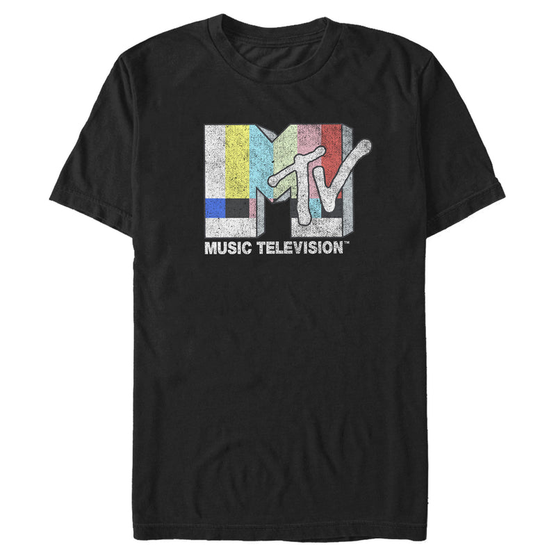 Men's MTV Color Bars Logo T-Shirt
