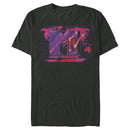 Men's MTV Dot Print Globe Logo T-Shirt