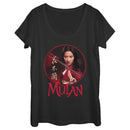 Women's Mulan Portrait Circle Scoop Neck