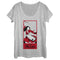 Women's Mulan Warrior Pose Scoop Neck