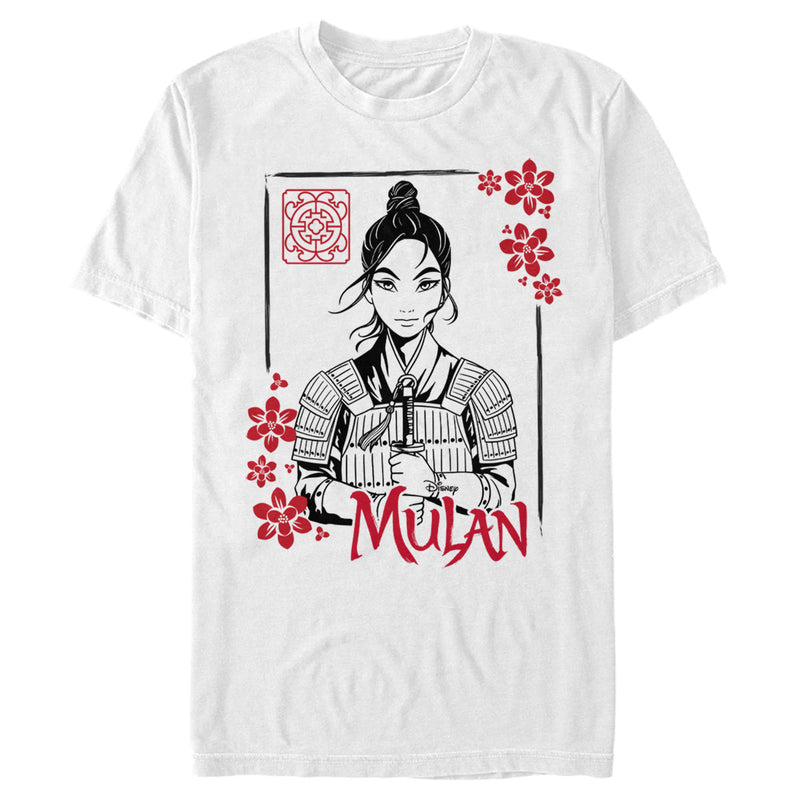 Men's Mulan Blossom Frame T-Shirt