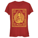 Junior's Mulan Ornate Poster T-Shirt