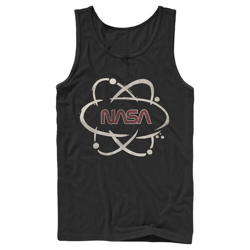 Men's NASA Atom Path Logo Tank Top