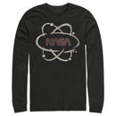 Men's NASA Atom Path Logo Long Sleeve Shirt