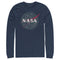 Men's NASA Simple Vintage Logo Long Sleeve Shirt