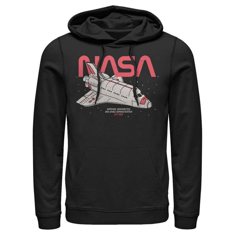 Men's NASA Journey Through Stars Pull Over Hoodie