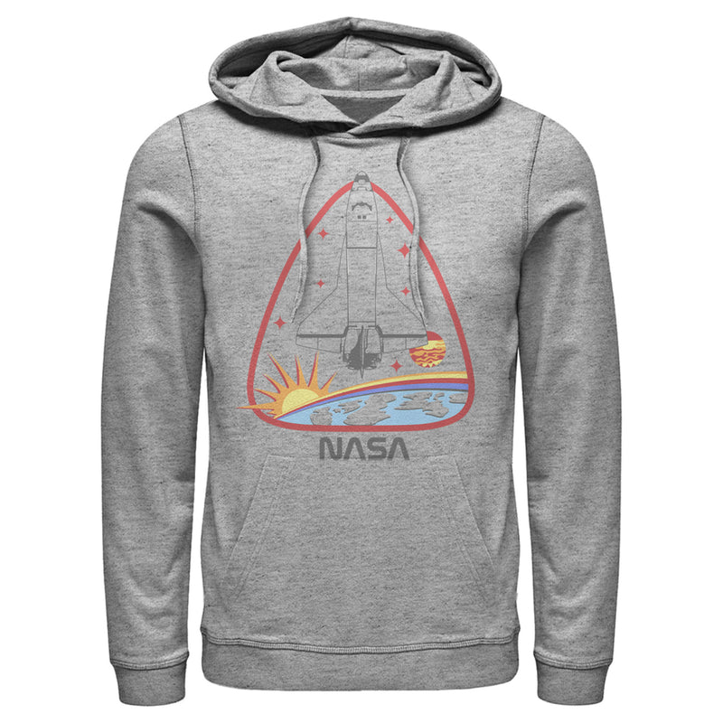 Men's NASA Space Shuttle Crest Pull Over Hoodie