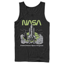 Men's NASA United States Space Program Vintage Poster Tank Top