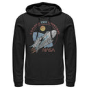 Men's NASA Explore The Universe Circle Portrait Pull Over Hoodie