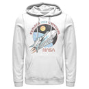 Men's NASA Explore The Universe Circle Portrait Pull Over Hoodie