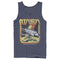 Men's NASA Retro Rocket Poster Tank Top