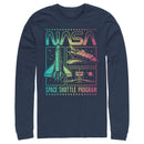 Men's NASA Rainbow Panels Long Sleeve Shirt