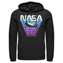 Men's NASA Logo Fade Away Pull Over Hoodie