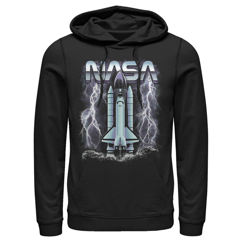 Men's NASA Lightning Launch Pull Over Hoodie